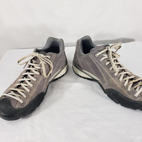 GARMONT STICKY BEAST Mens HIKING SHOES Sz 9 Suede Armour Toe Low Grey - Picture 5 of 9